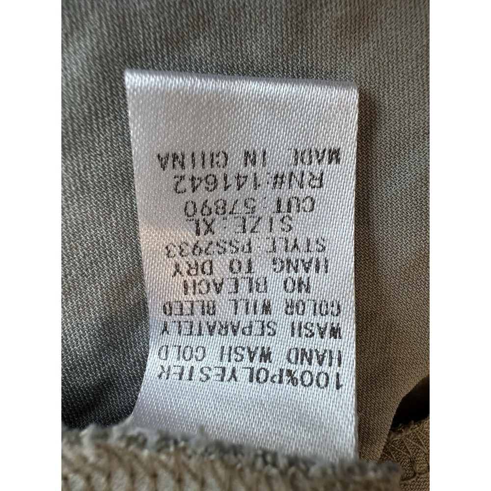 She + Sky Womens Mint Green/grey Collared Button Up Blouse Size XL - Picture 5 of 6
